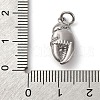 Brass Micro Pave Cubic Zirconia Pendants KK-P308-53P-3
