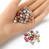 Opaque Mixed Color Acrylic Beads MACR-YW0002-48B-3