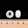 Imitation Jade Glass European Beads GPDL-N004-B14mm-A01-3
