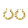 304 Stainless Steel Hoop Earrings for Women EJEW-B054-18G-02-1