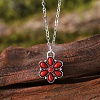 Synthetic Turquoise & Alloy Jewelry Sets FS-WG8B1C9-04-3
