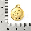 304 Stainless Steel Pendants Rhinestone Settings STAS-O009-01K-G-3