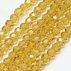 Glass Beads Strands EGLA-J042-4mm-10-1