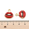 Alloy Enamel Pendants ENAM-K069-04G-02-3