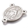 Tarnish Resistant 201 Stainless Steel Chandelier Component Links STAS-Z019-24P-3