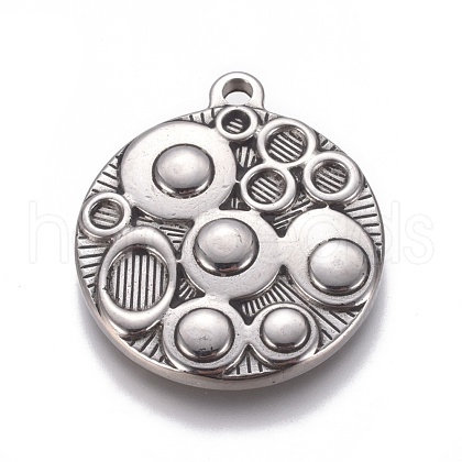 304 Stainless Steel Pendants STAS-E474-28-1