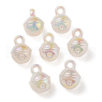 UV Plating Rainbow Iridescent Acrylic Pendants OACR-P010-19E-1
