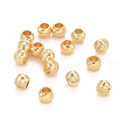 Eco-Friendly Brass Cat Eye Beads KK-M225-25G-E-1