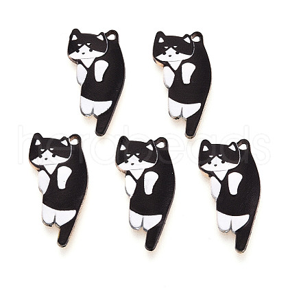 Alloy Enamel Pendants ENAM-N063-01D-1