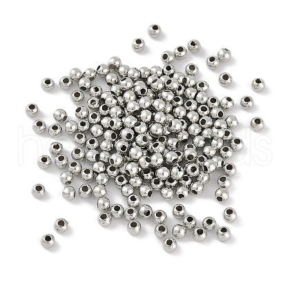 CCB Plastic Round Beads ALUM-U001-08C-02-1