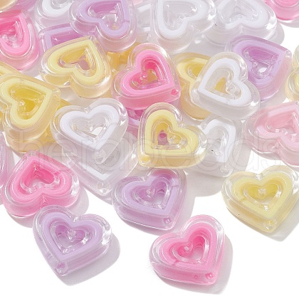 50PCS Transparent Acrylic Beads OACR-CJ0001-48-1