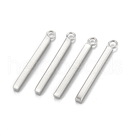 Tarnish Resistant 304 Stainless Steel Pendants STAS-Z034-17K-P-1