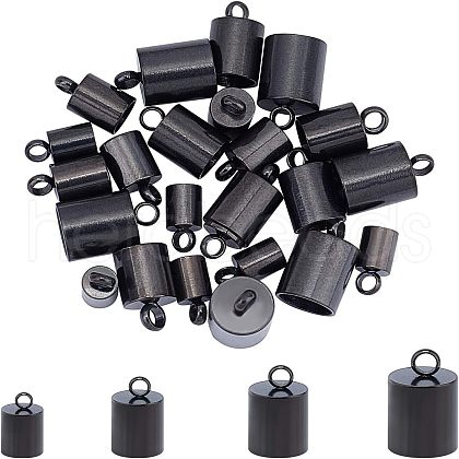 Unicraftale Column 304 Stainless Steel Cord Ends STAS-UN0010-57EB-1