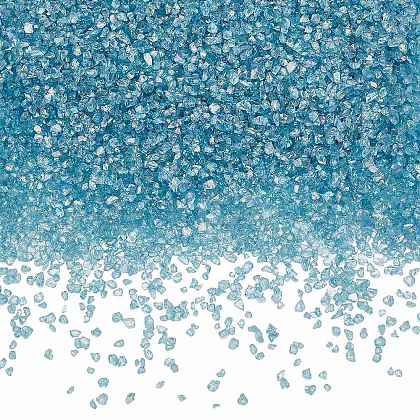 SUNNYCLUE Transparent Electroplate Crushed Glass Craft GLAA-SC0001-98C-01-1