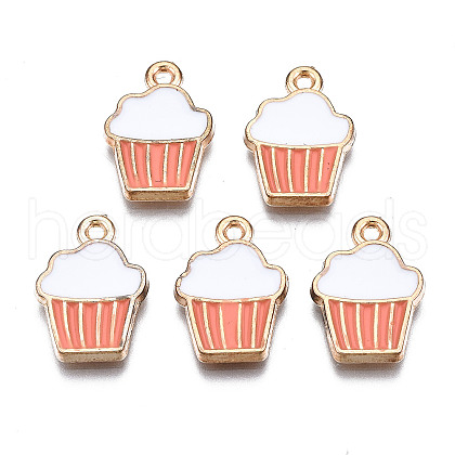 Alloy Enamel Pendants ENAM-S121-127G-1