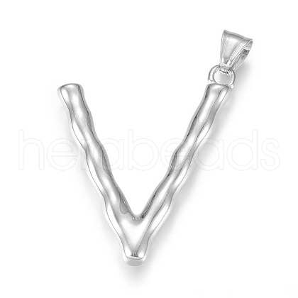 Tarnish Resistant 304 Stainless Steel Pendants STAS-G223-01P-V-1