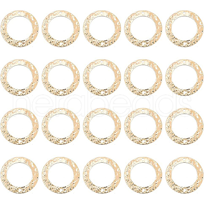 Brass Links Connectors KK-BC0006-39G-NF-1