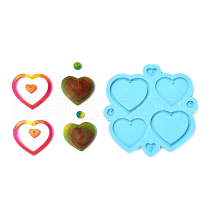 DIY Pendant Silicone Molds DIY-C009-04B-1