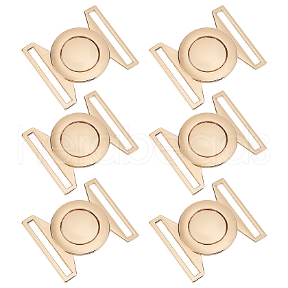 BENECREAT 6Sets Zinc Alloy Side Release Buckles FIND-BC0013-98A-1