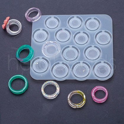 DIY Spinning Fidget Ring Silicone Molds DIY-P059-09-1