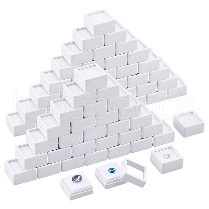 Plastic Loose Diamond Storage Boxes CON-WH0089-72A-1