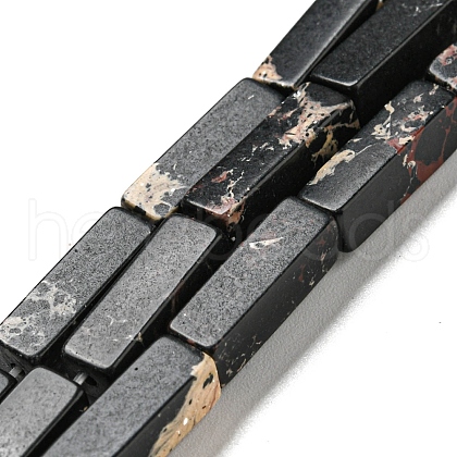 Synthetic Imperial Jasper Dyed Beads Strands G-D077-C01-03-1