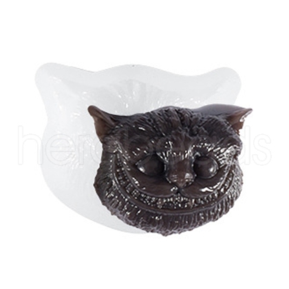 Halloween Devil Cat Head DIY Candlestick Silicone Molds SIMO-B002-12-1