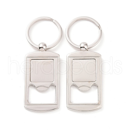 Rack Plating Zinc Alloy Keychain KEYC-C052-01P-1