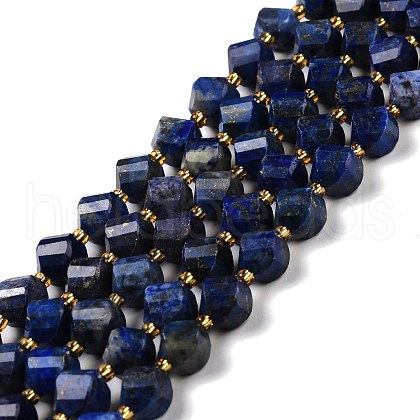 Natural Lapis Lazuli Beads Strands G-L579-02-1