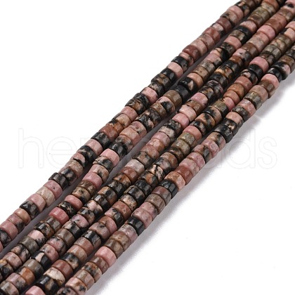 Natural Rhodonite Beads Strands G-P468-17-1