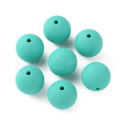 Food Grade Eco-Friendly Silicone Focal Beads SIL-WH0013-01D-1