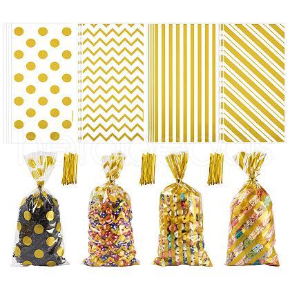 4 Styles OPP Cellophane Candy Storage Bags Sets ABAG-TAC0013-20A-01-1