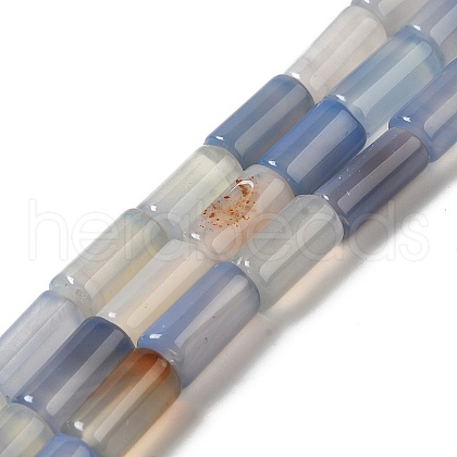 Natural Agate Beads Strands G-H295-E01-06-1