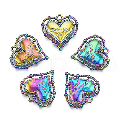 Rainbow Color Alloy Pendants PALLOY-N156-137-NR-1