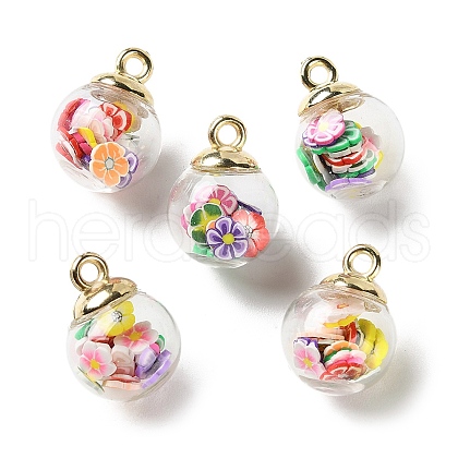 Glass Pendants FIND-Z083-01I-1