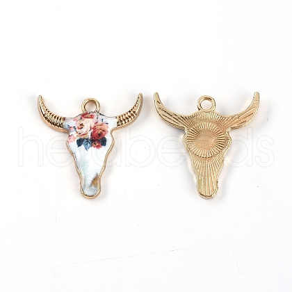 Zinc Alloy Enamel Pendants ENAM-N056-213C-1