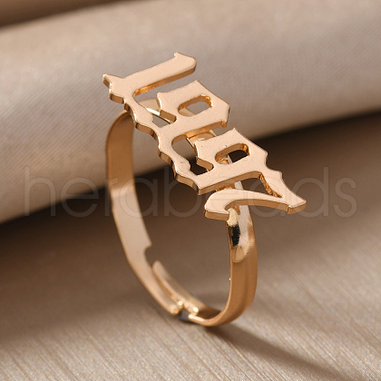 Iron Adjustable Finger Rings CB0027-3-1