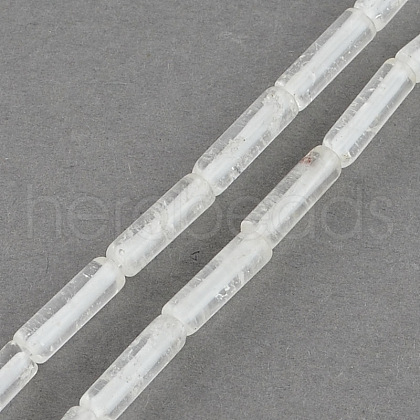 Natural Quartz Crystal Beads Strands G-R181-22-1