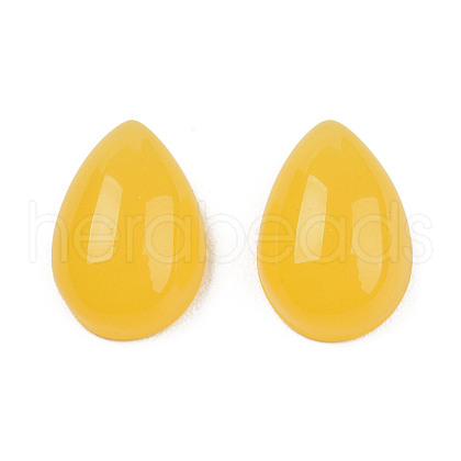 Opaque Resin Cabochons RESI-N022-08D-1