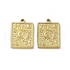 PVD Vacuum Plating 304 Stainless Steel Pendants STAS-G278-13G-2