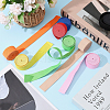 Globleland 28M 14 Colors Polyester Elastic Wide Band OCOR-GL0001-14-4