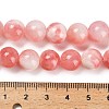 Natural Yellow Jade Beads Strands G-B128-A01-04-3
