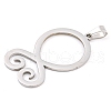 Non-Tarnish 304 Stainless Steel Pendants STAS-Z076-5P-2