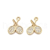 10Pcs Brass Charms KK-V006-05G-01-2