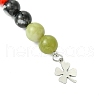 2Pcs Natural Gemstone Keychain KEYC-JKC01171-5