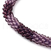 Glass Crochet Beaded Necklace NJEW-Z029-04E-3