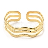 304 Stainless Steel Cuff Bangles BJEW-P302-09G-2