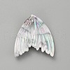 Grandient Color Opaque Resin Pendants RESI-WH0026-74F-2