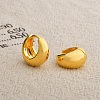 Brass Hoop Earrings EJEW-U055-21G-1