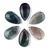 Natural Fluorite Pendants G-S295-07-4
